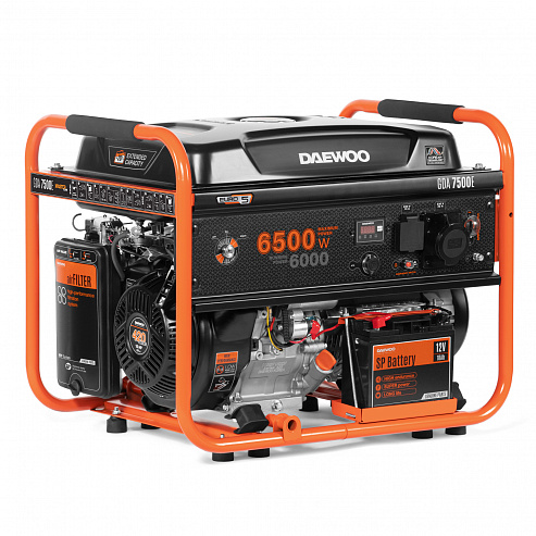 Petrol Generator DAEWOO GDA 7500E_0